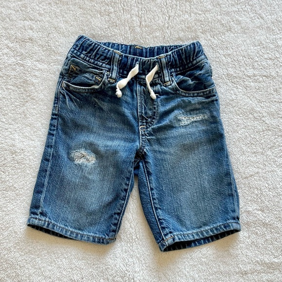 Gap Distressed Denim Pull-on Shorts - Picture 2 of 10